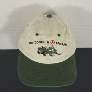 Y2K Yamaha Outdoors Hat Cap Hook Loop
